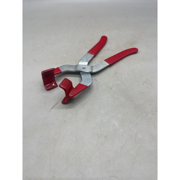 wheel master lug nut cover piiers made in Taiwan red silver 9" long READ - Picture 2 of 9